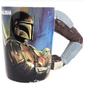 Star Wars Mandalorian Arm Mug Coffee Cup with 3D Handle
